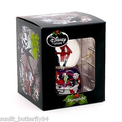 DISNEY THE NIGHTMARE BEFORE CHRISTMAS SMALL WINTER SNOWGLOBE 2012