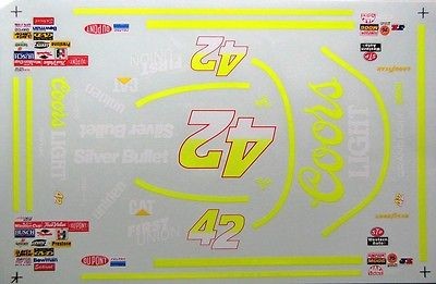 42 kyle petty 1996 coors light silver bullet pontiac time