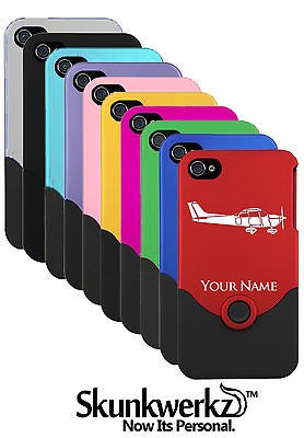 Personalized Engraved iPhone 4 4G 4S Case/Cover   AIRPLANE, AIRCRAFT 