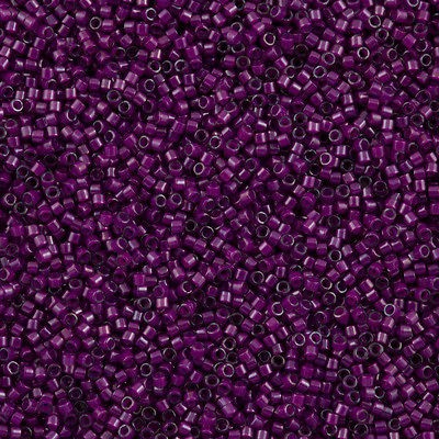 25g miyuki delica seed bead 11 0 medium plum db281