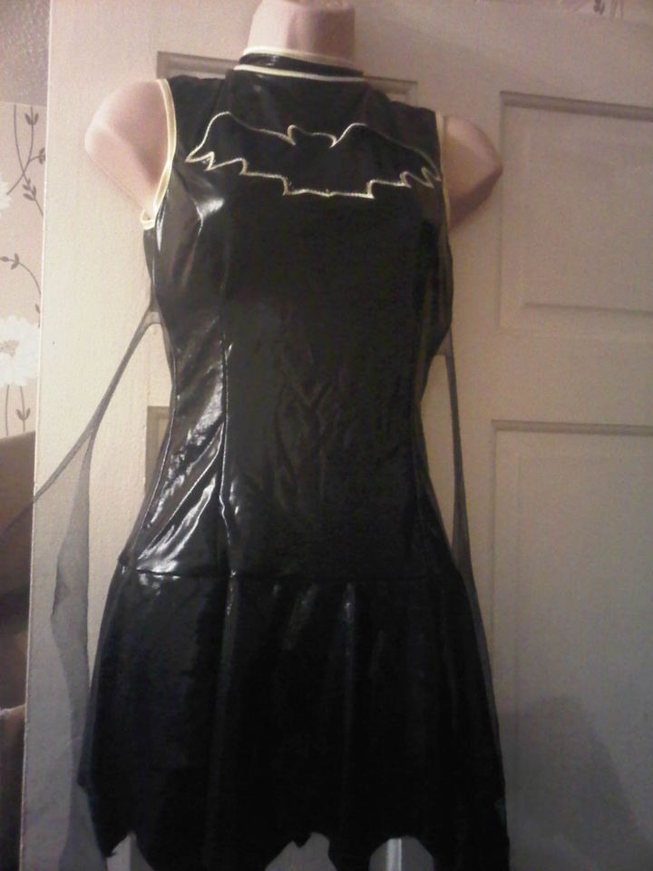 NEW EX ANN SUMMERS BAT GIRL FANCY DRESS GREAT BARGAIN AND VERY CUTE 