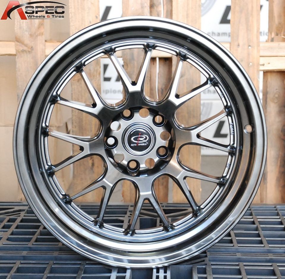   MXR R 5X114.3 +20 HYPER BLACK WHEEL FIT SUPRA 300ZX MUSTANG 350Z G35