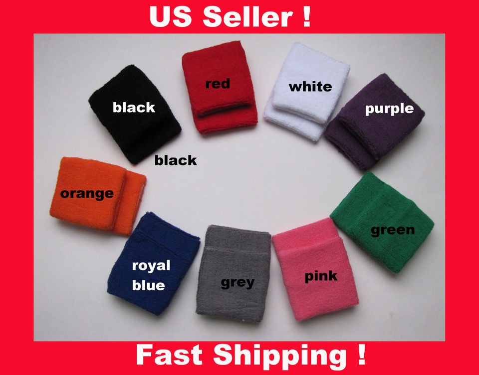 Pr Sweat bands Wristbands Cotton Sweatbands,Hig​h Quality Tennis 