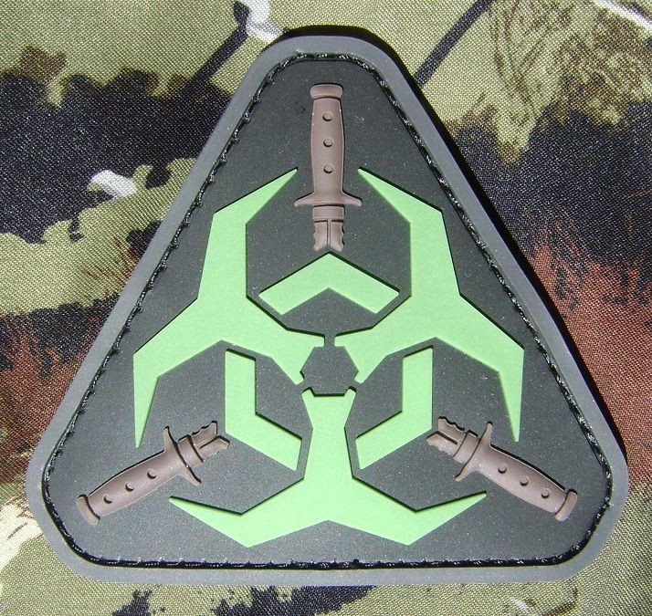   3D PVC OUTBREAK RESPONSE TEAM TACTICAL MILSPEC GLOW VELCRO PATCH