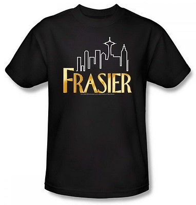 frasier city logo black adult shirt cbs250 at more options