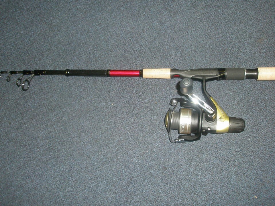 Shimano Catana Telescopic 610 Spinning Rod / Reel COMBO 10 30g