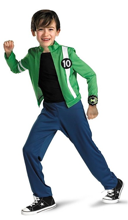 ben tennyson ben 10 alien force dress up boys costume