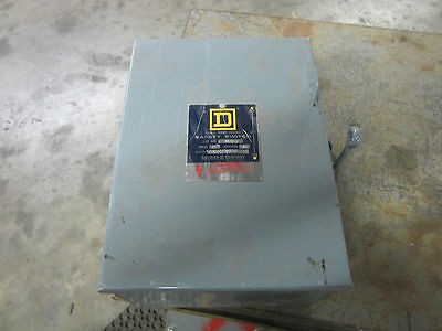 Square D Fusible Double Throw Safety Disconnect Switch 92251F 30 Amps