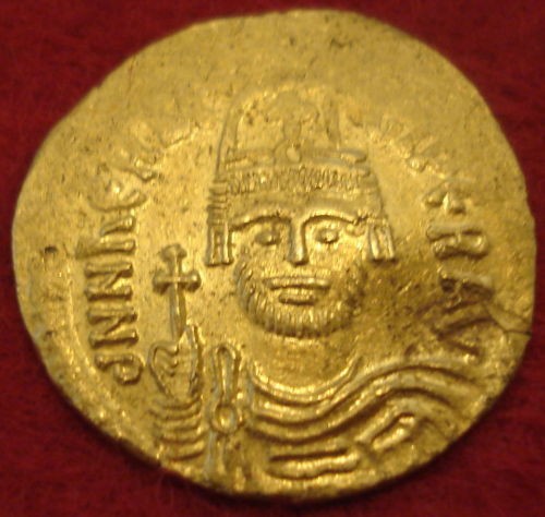 BYZANTINE HERACLIUS 610 641AD GOLD SOLIDUS VERY FINE GOOD PORTRAIT