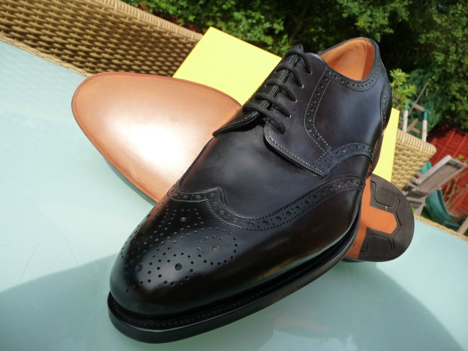 jl019 john lobb darby uk 12 e 8695 last black calf