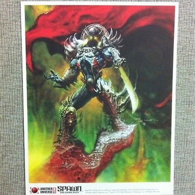 Dark Age Spawn Lithograph McFarlane Capullo Liam Sharp