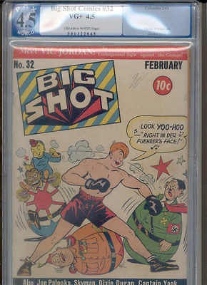 BIG SHOT 32 PGX 4.5 (WW II Hitler, Tojo, Mussolini cover  ONLY copy 