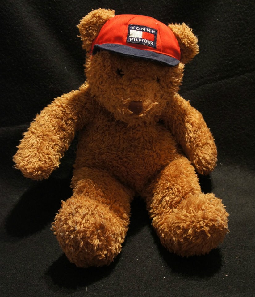 17” Tommy Hilfiger Stuffed Animal Plush Classic Signature Brown 