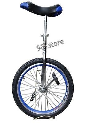 20 unicycle cycling In&Out Door Chrome with colored skidproof tire