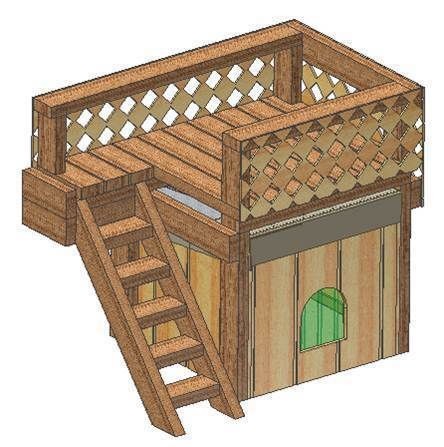 INSULATED DOG HOUSE PLANS, 15 TOTAL, SMALL DOG HOUSE PLANS WITH ROOF 