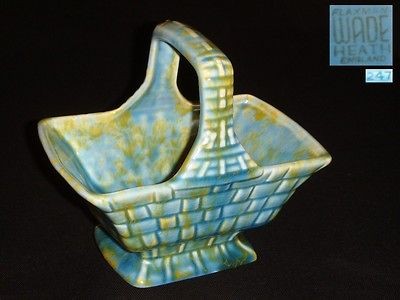 wade heath flaxman china basket no 247 c1950 excellent  10 