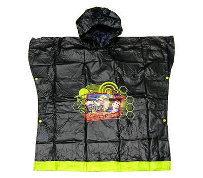 toy story woody buzz disney boys kids rain poncho coat