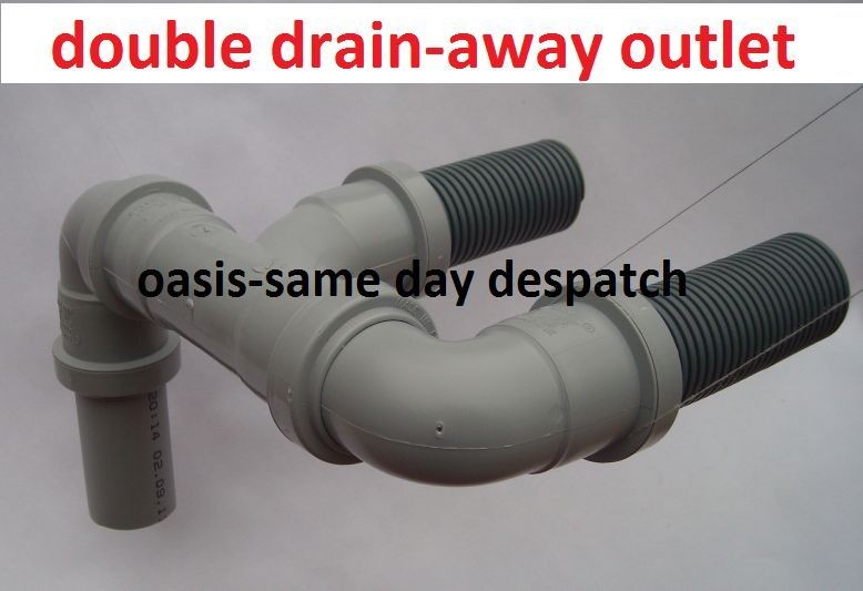   EASY DRAIN AWAY WATER OUTLET HOSE/PIPE TO WASTEMASTER HOG CARAVANS