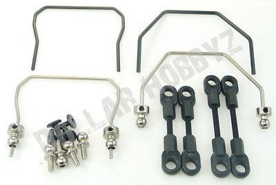 Traxxas 1/10 Slash 4x4 Ultimate * SWAY BAR KIT* Front/Rear Linkage 