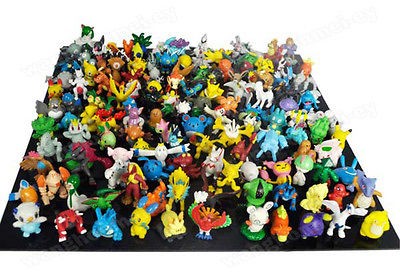 2012 HOT Brand New Cute Lots 72 pcs 2 3cm Pokemon mini random Pearl ct 