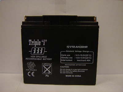 12v 18ah 12v 17ah sealed lead acid sla battery time