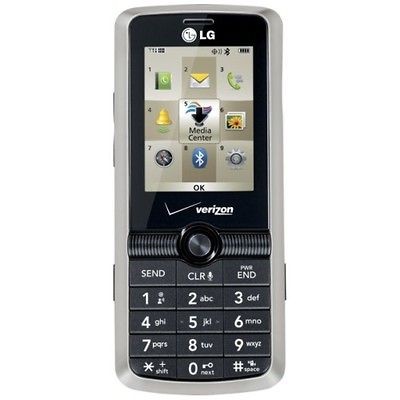 Verizon LG Glance VX7100 No Contract Sleek CDMA Camera Used Gold Grey 