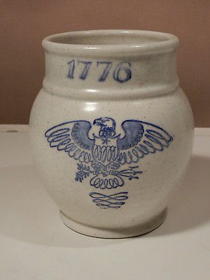 EAGLE PROVINCIAL TEA CANISTER BASE EXCELLENT METLOX, POPPYTRAIL 