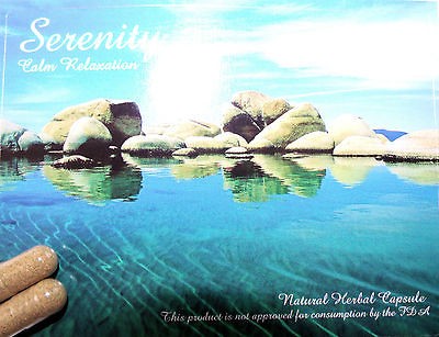 Serenity Natural Relaxant Herbal Vitamin like herbal Valium or 