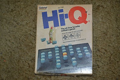 vintage 1978 hi q solitaire game no 7120 gabriel cbs