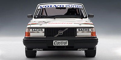 18 Volvo 240 Turbo DTM Winner Wunstorf 85 #21 Autoart Diecast 