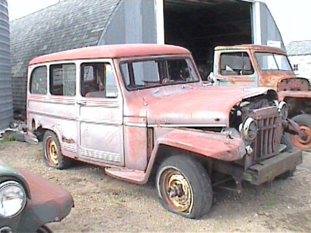 1955 Willys Overland 6 226 4x4 SW 4 Wheel Drive Wagon