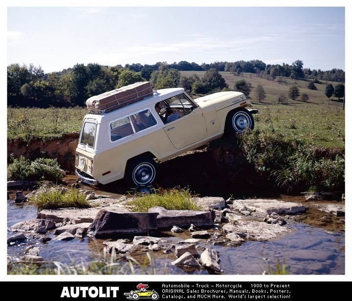 1971 jeep jeepster commando factory photo  7