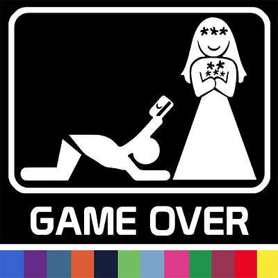 game over funny wedding bachelor party stag t shirt