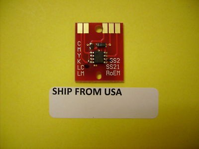 Chip permanent for Mimaki JV3 SS2 auto reset color Light Cyan