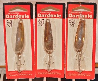   Dardevle Chuck Lett #3400 Fishing Lure Salmon Steelhead Bluefish #J