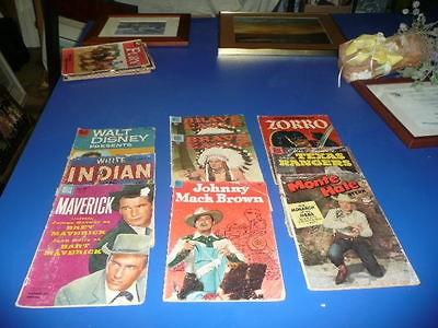 48 Dell Western lot Rifleman Maverick Cisco Kid Sugarfoot Lone Ranger 