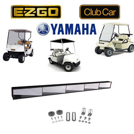 universal golf cart 5 panel wink mirror 