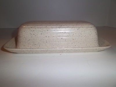 Churchill Staffordshire Homespun Stonecast Range Butter Dish