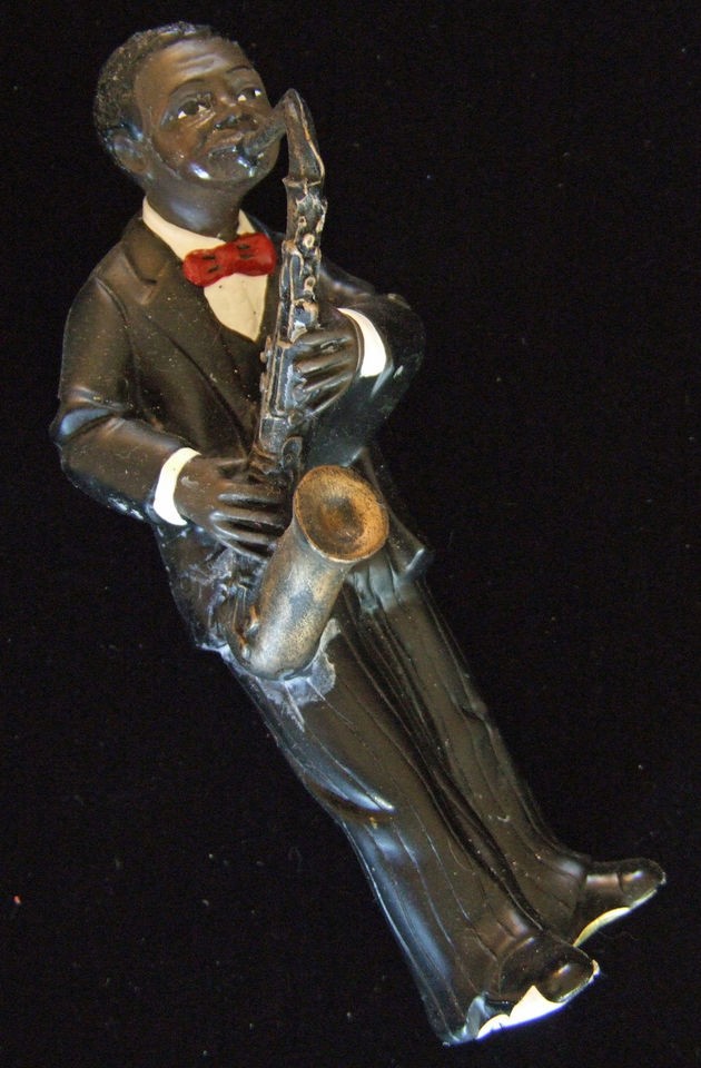 Enesco Parastone Sax Player 1990 All That Jazz Black Americana