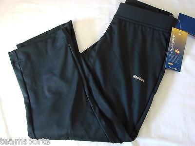   WOMENS REEBOK SIMPLY TONE PILATES RUNNING YOGA CAPRI PANTS GRAY O42562