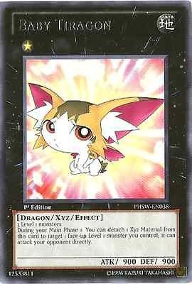 3x nm baby tiragon phsw en038 rare 1st yugioh one