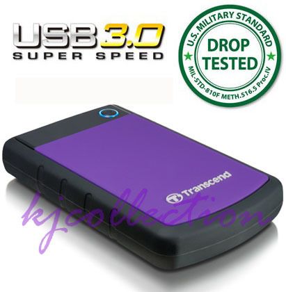 Transcend 1TB Hard Drive External Storejet USB 3 0 25H3