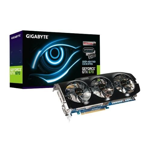    N670OC 2GD GeForce GTX 670 Windforce OC 2048MB GDDR5 256 bit PCI Exp