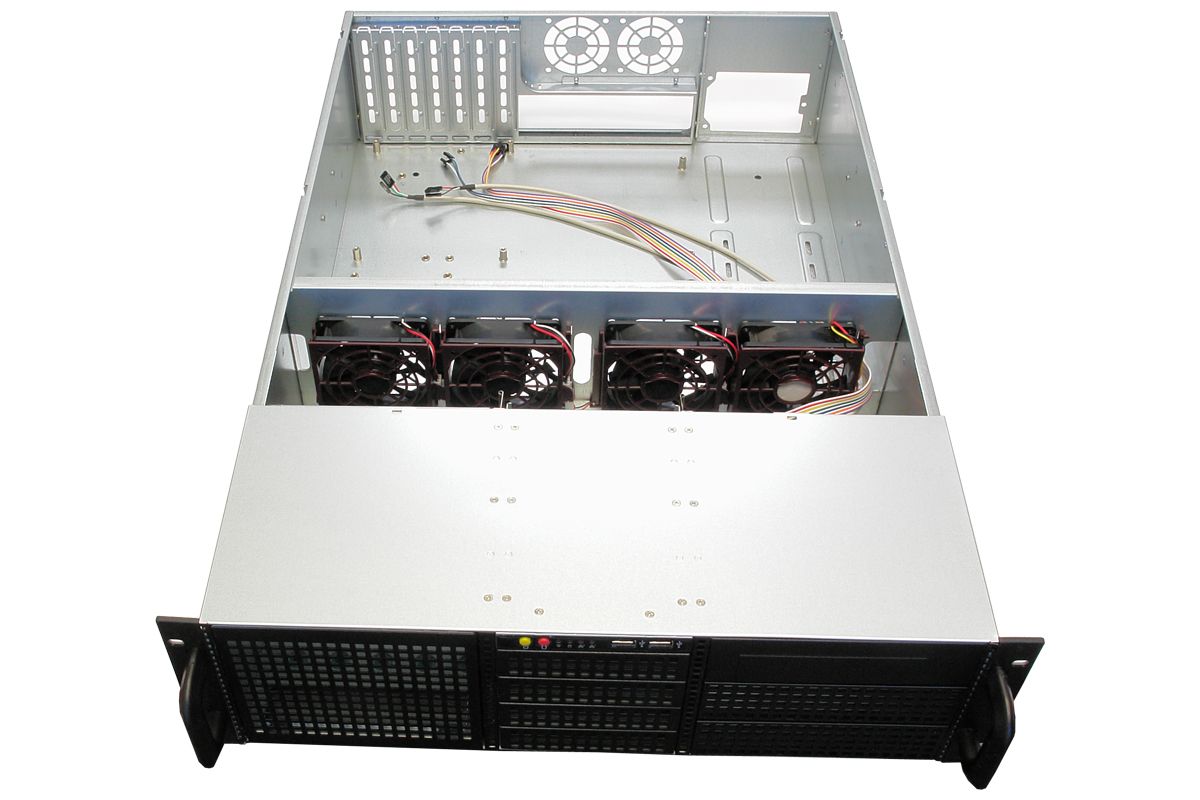 Computer Server Rack Rackmount Spacious 3U Chassis Case RPC 370