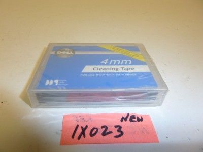 New Genuine Dell 4mm Cleaning Tape Drive DDS DDS 4 P/N 1X023