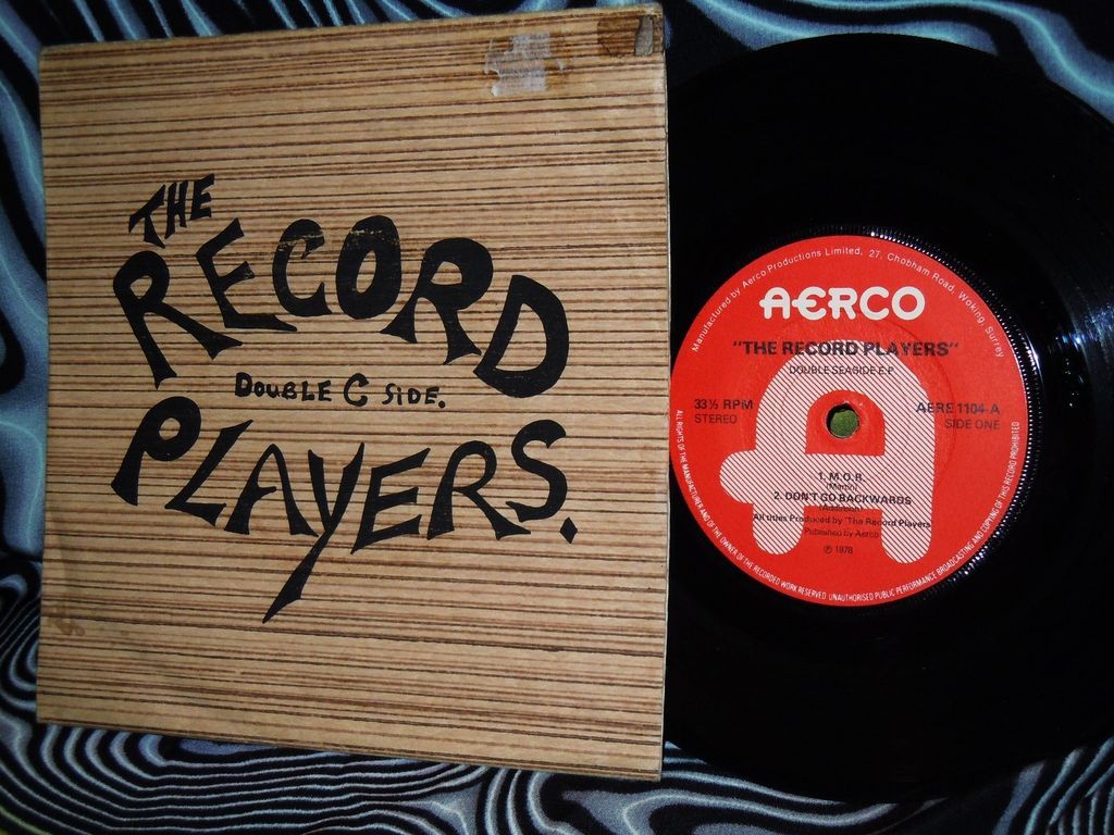 THE RECORD PLAYERS Double C Side 7 EP 1st Press WRECK 001 UK 1978 