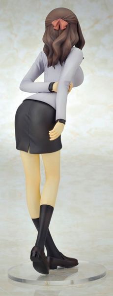 8th scale like the other linebarrels ani statues miu is approximately 