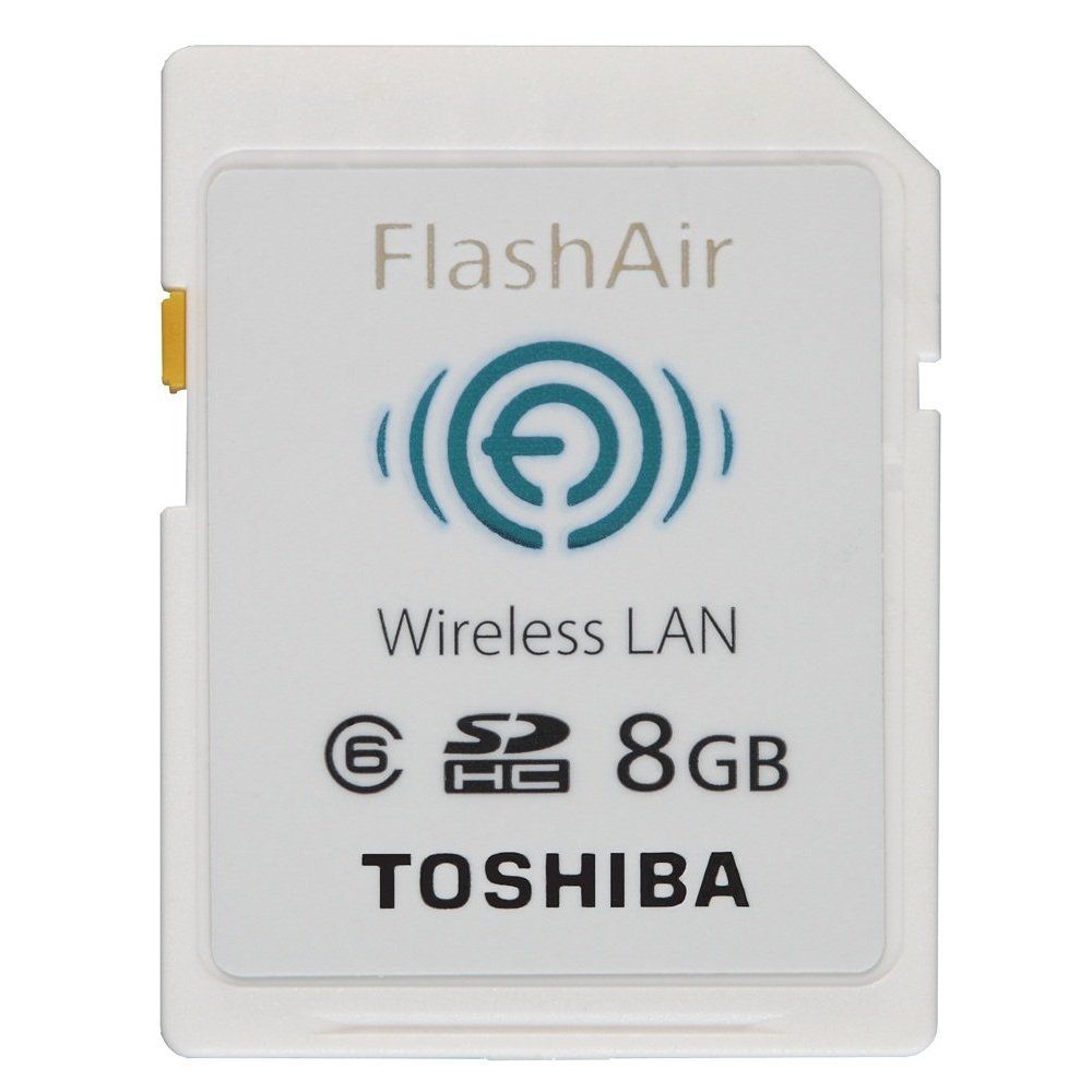TOSHIBA FlashAir SD Card 8GB SD WL008G　8 GB SDHC Memory Wireless Lan 