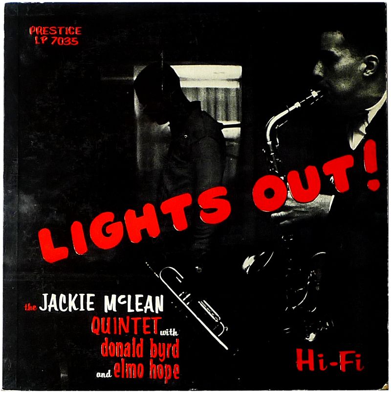 Jackie McLean Lights Out Prestige LP 7035 Orig Mono D G Nice