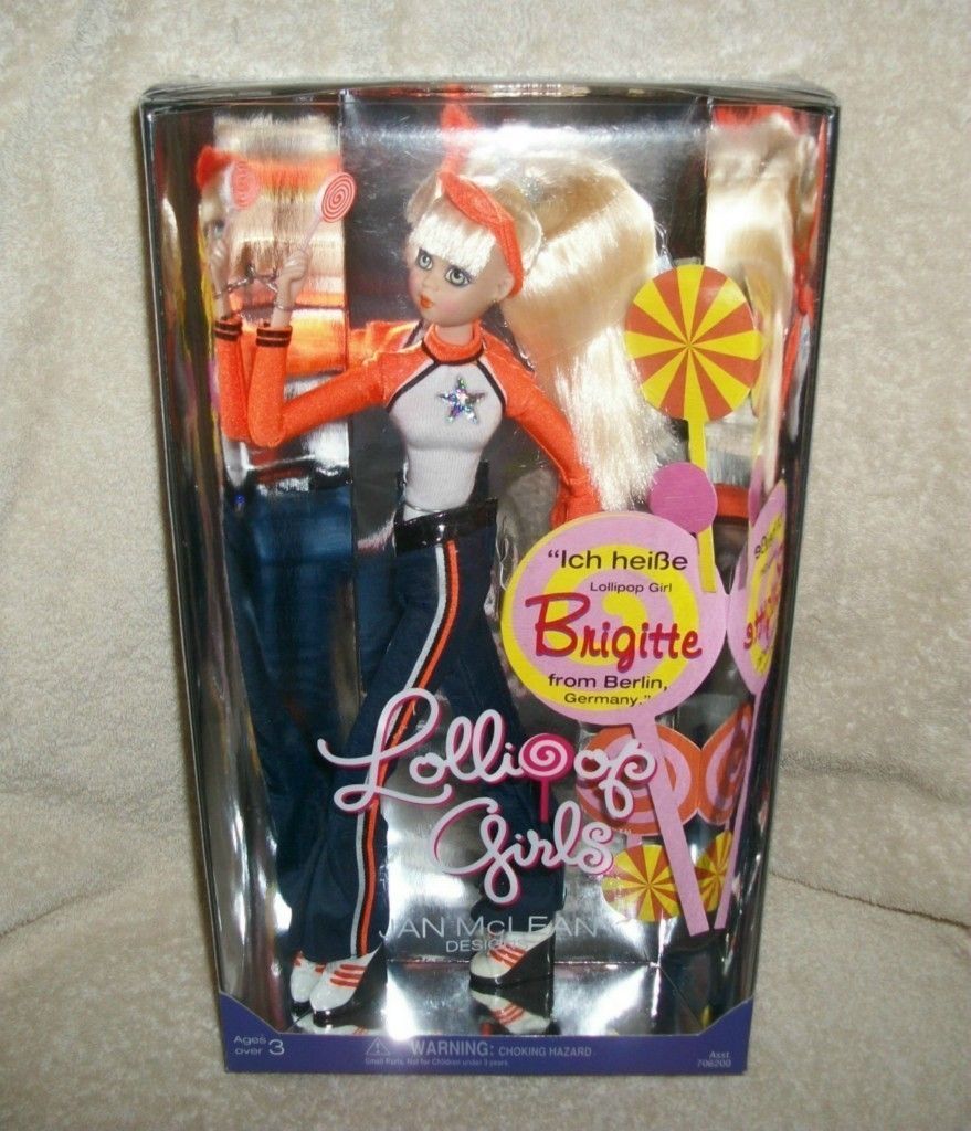 LOLLIPOP DOLL   BRIGETTE FROM BERLIN   JAN MCLEAN DESIGNS   2002